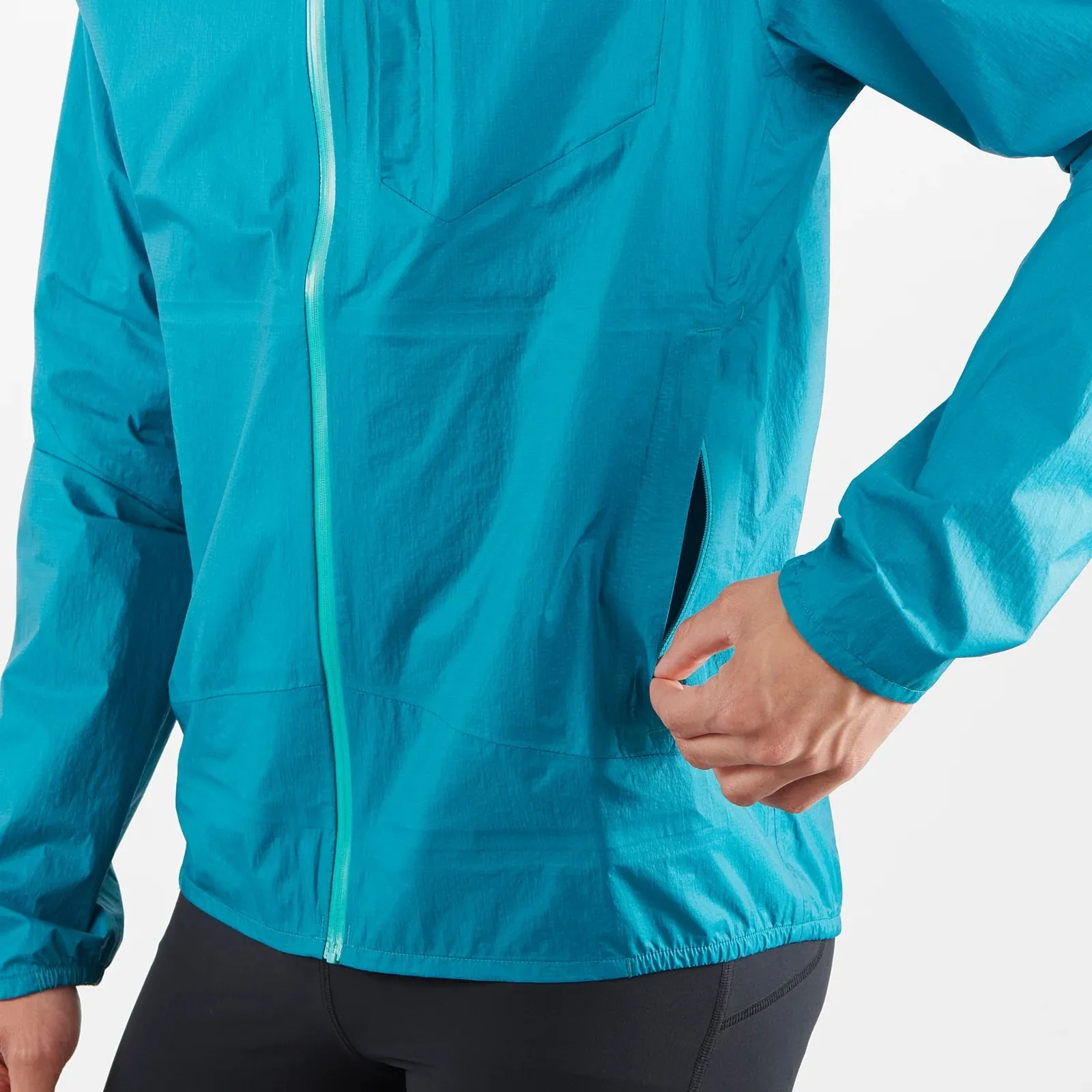 Salomon Bonatti Waterproof Jacket | Tahitian Tide | Mens