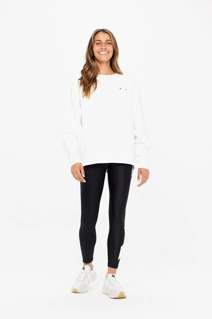 Saturn Arrow Sweater | White