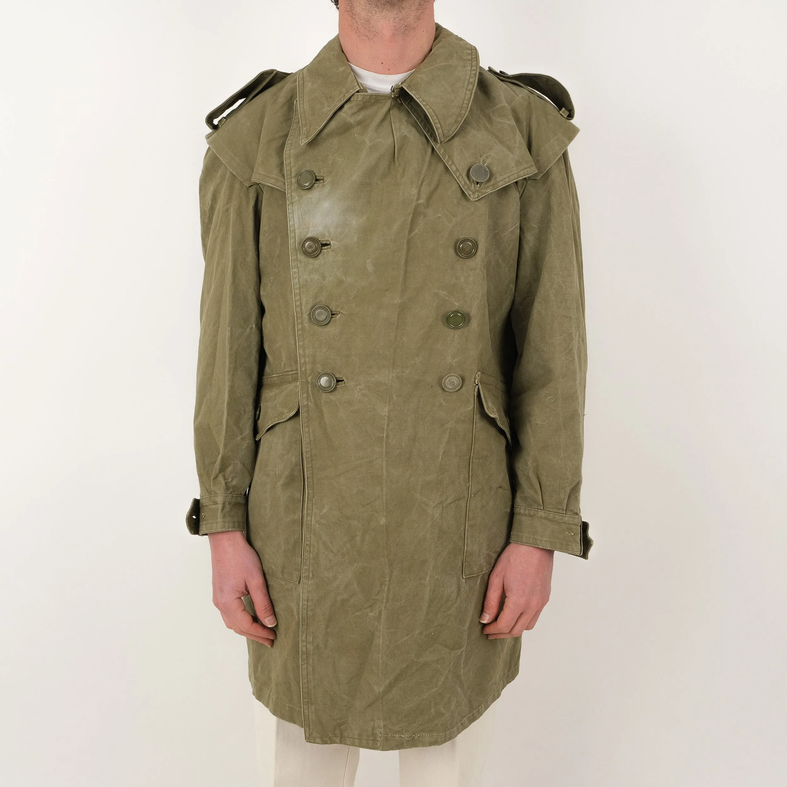 SPANISH MILITARY TRENCH COAT