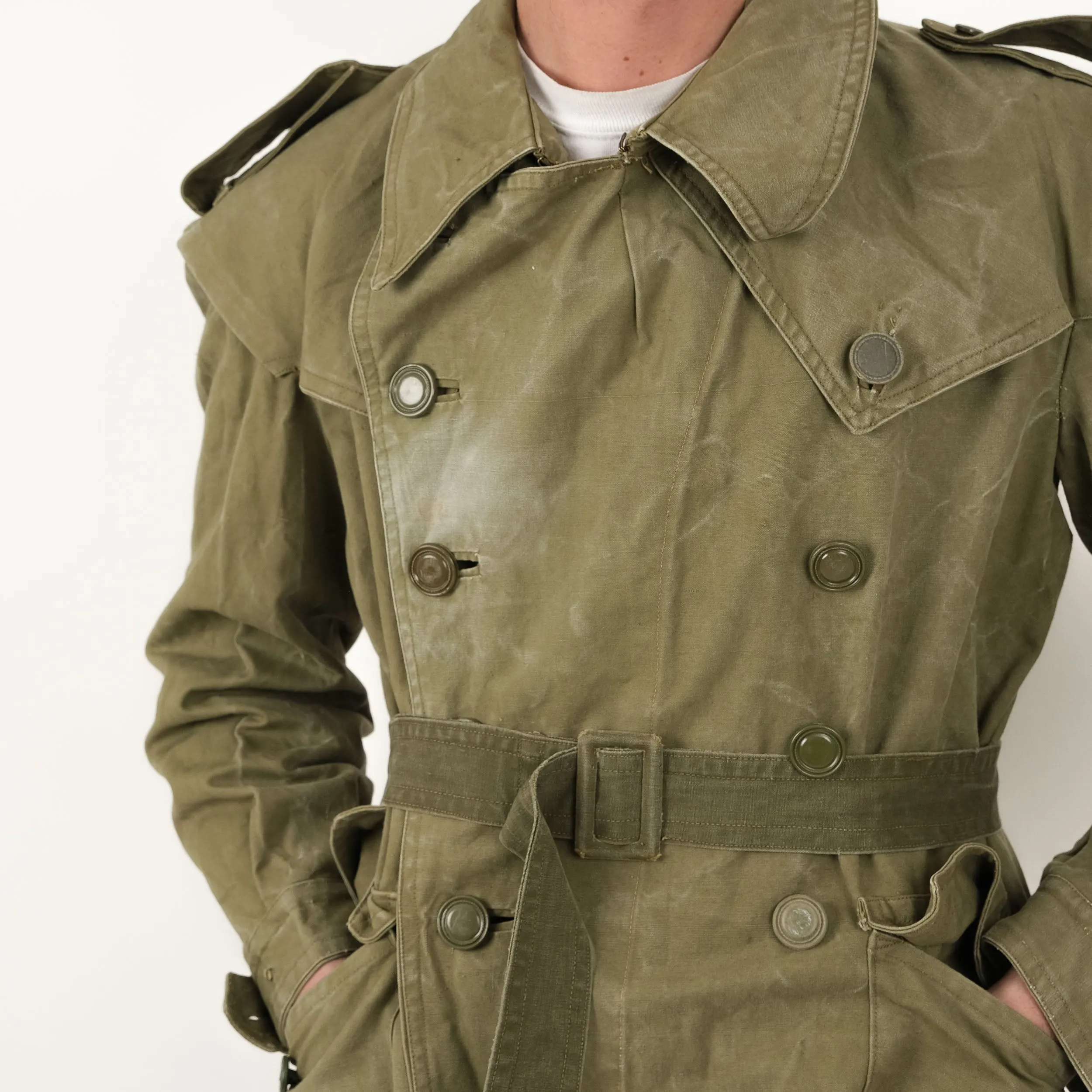 SPANISH MILITARY TRENCH COAT