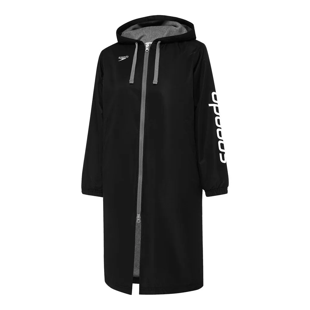 SPEEDO BLACK UNISEX LOGO DECK COAT