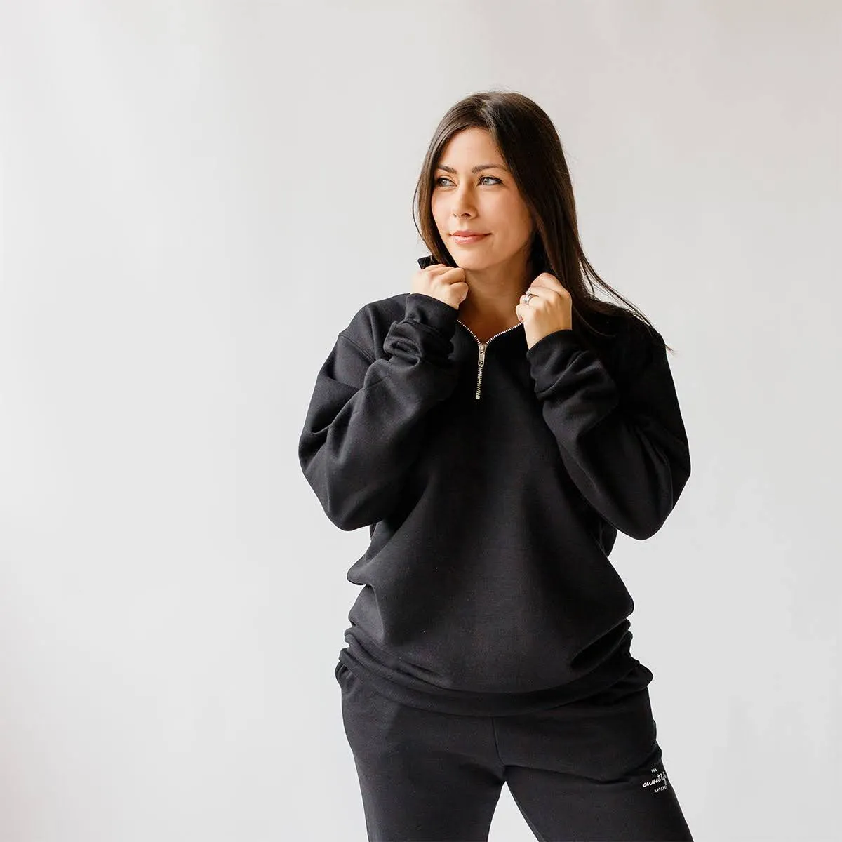 The Everyday Basics ~ Unisex 1/4 Zip Up Pullovers