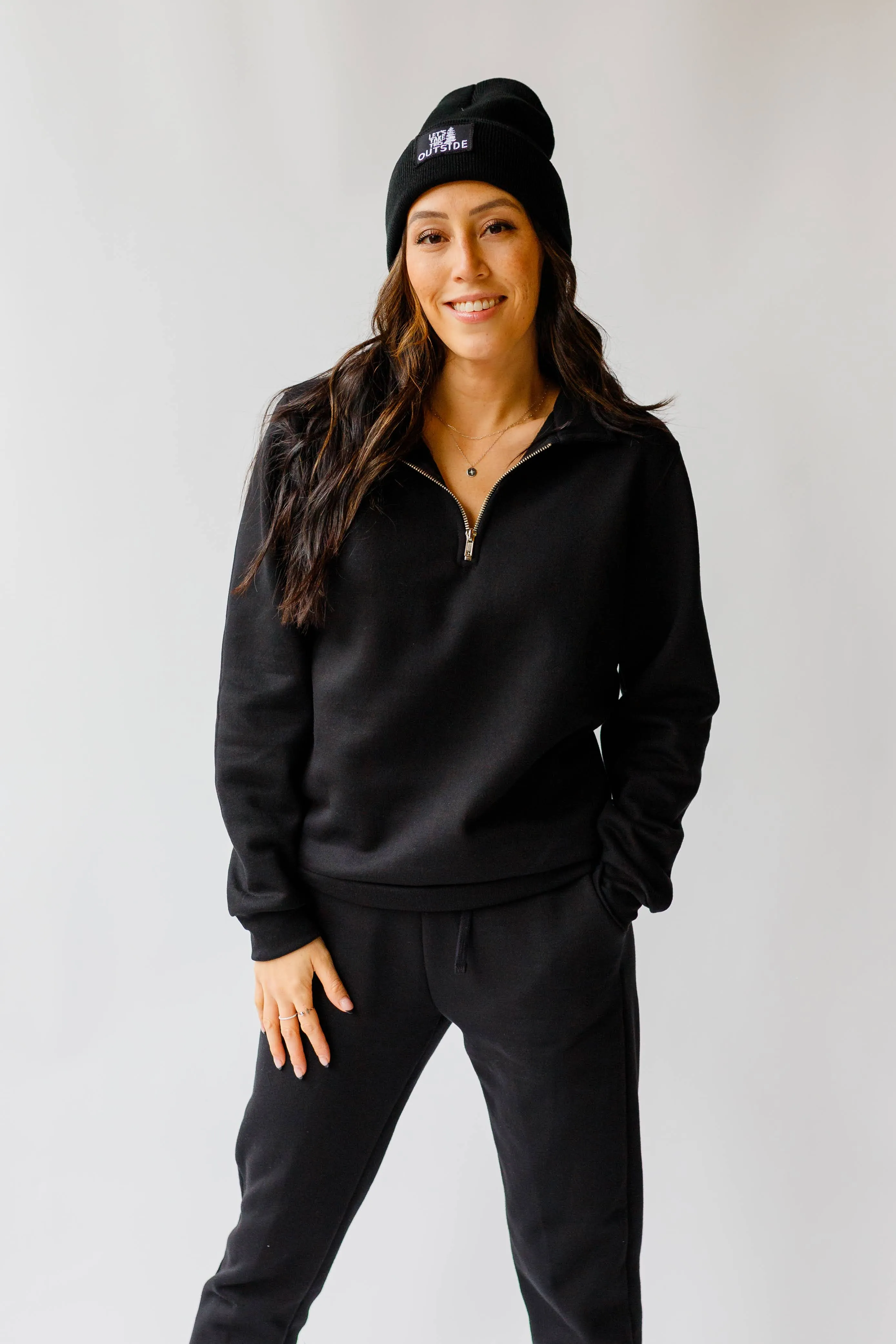 The Everyday Basics ~ Unisex 1/4 Zip Up Pullovers