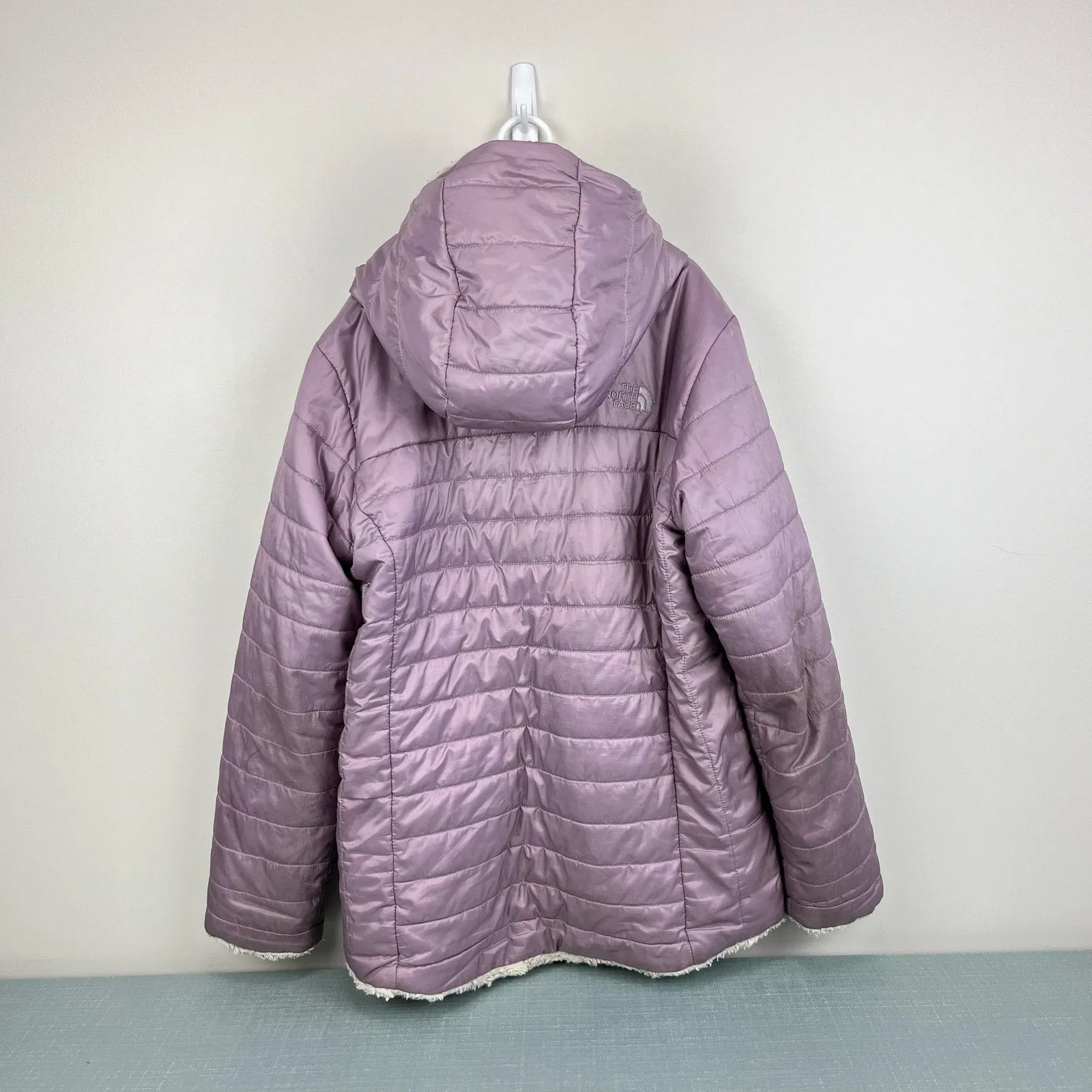 The North Face Girls Mossbud Swirl Parka Ashen Purple Girls Large 14/16