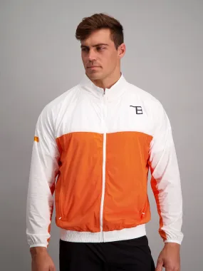 Tokyo Ultra Light Jacket - Orange & White