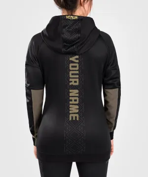 UFC Noche by Venum Personalized Authentic Fight Night Women's Walkout Hoodie - Black