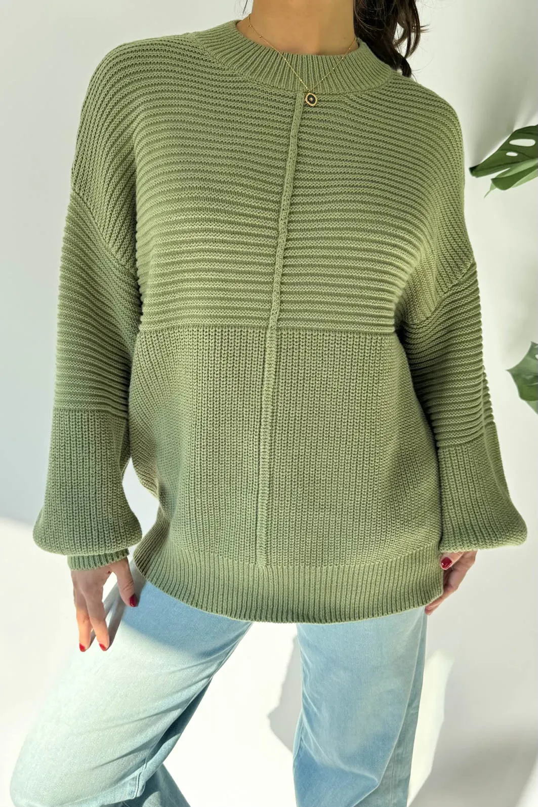 Vermont Sweater in Green