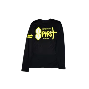 Washington Spirit 2024 Graffiti "S" Nike Crew Sweatshirt - Black