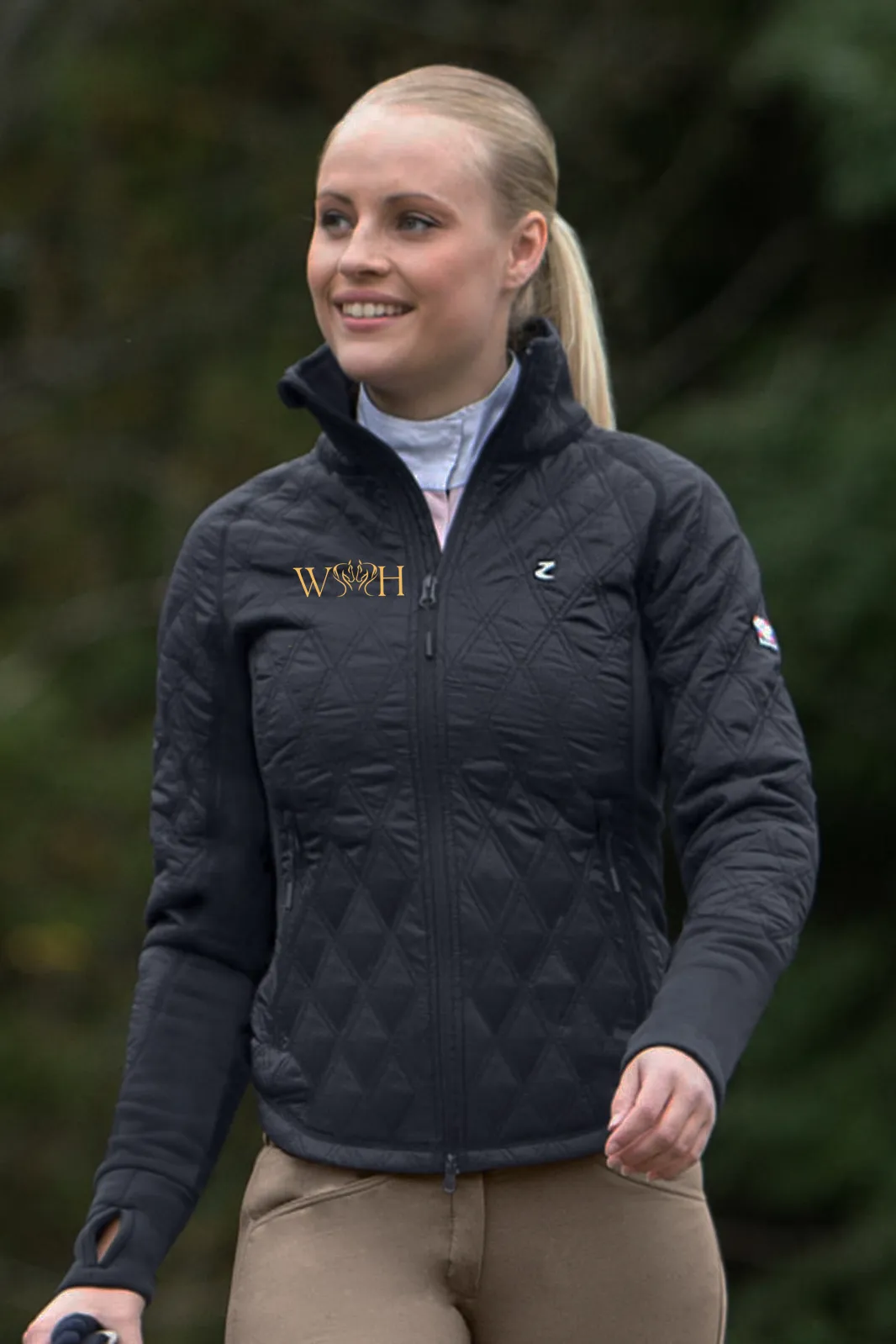 West Spring Sport Horses 'Zoe' Padded Jacket.