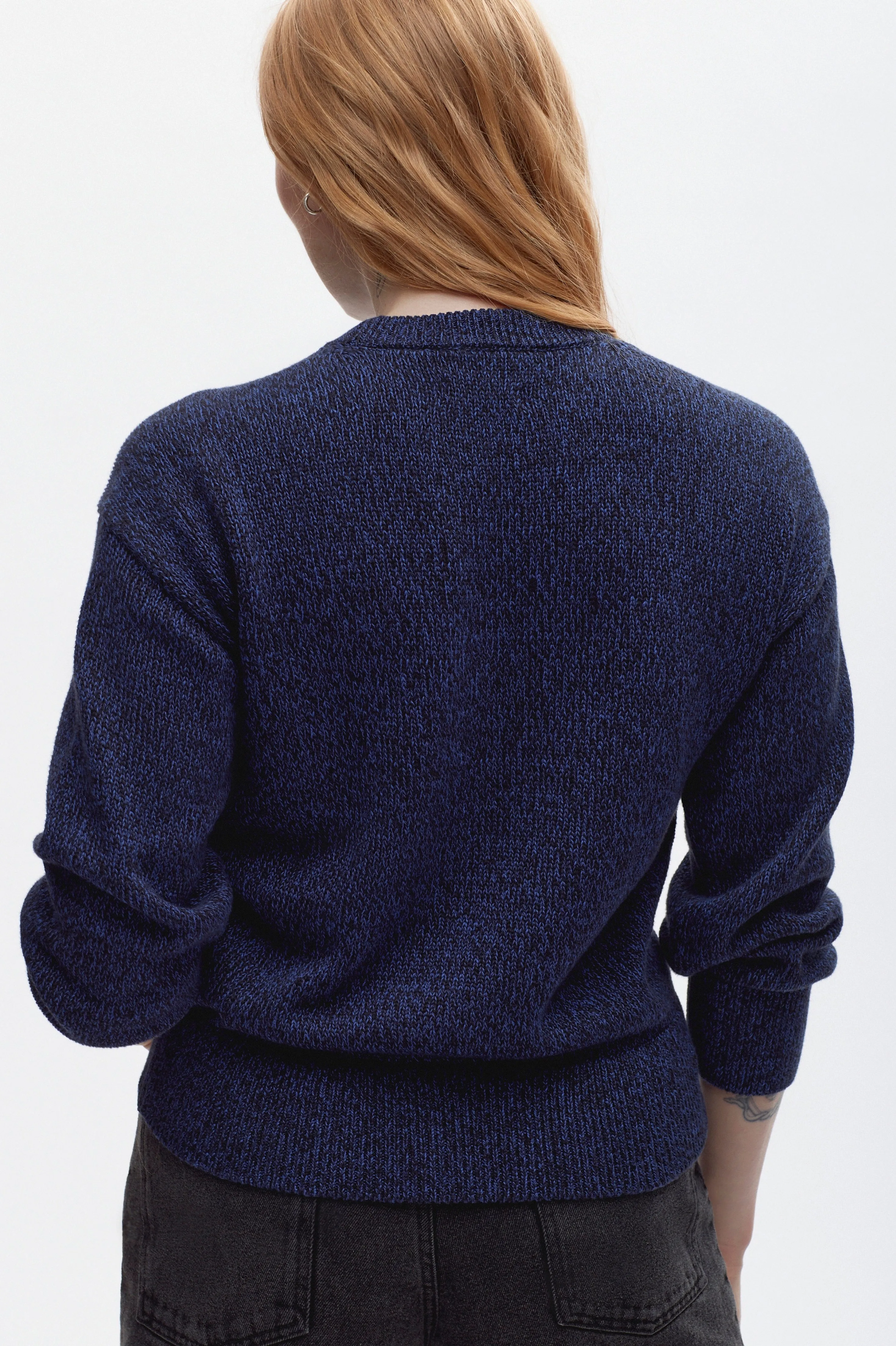 Women's Ham?tah Sweater in Blue Lotus Melange