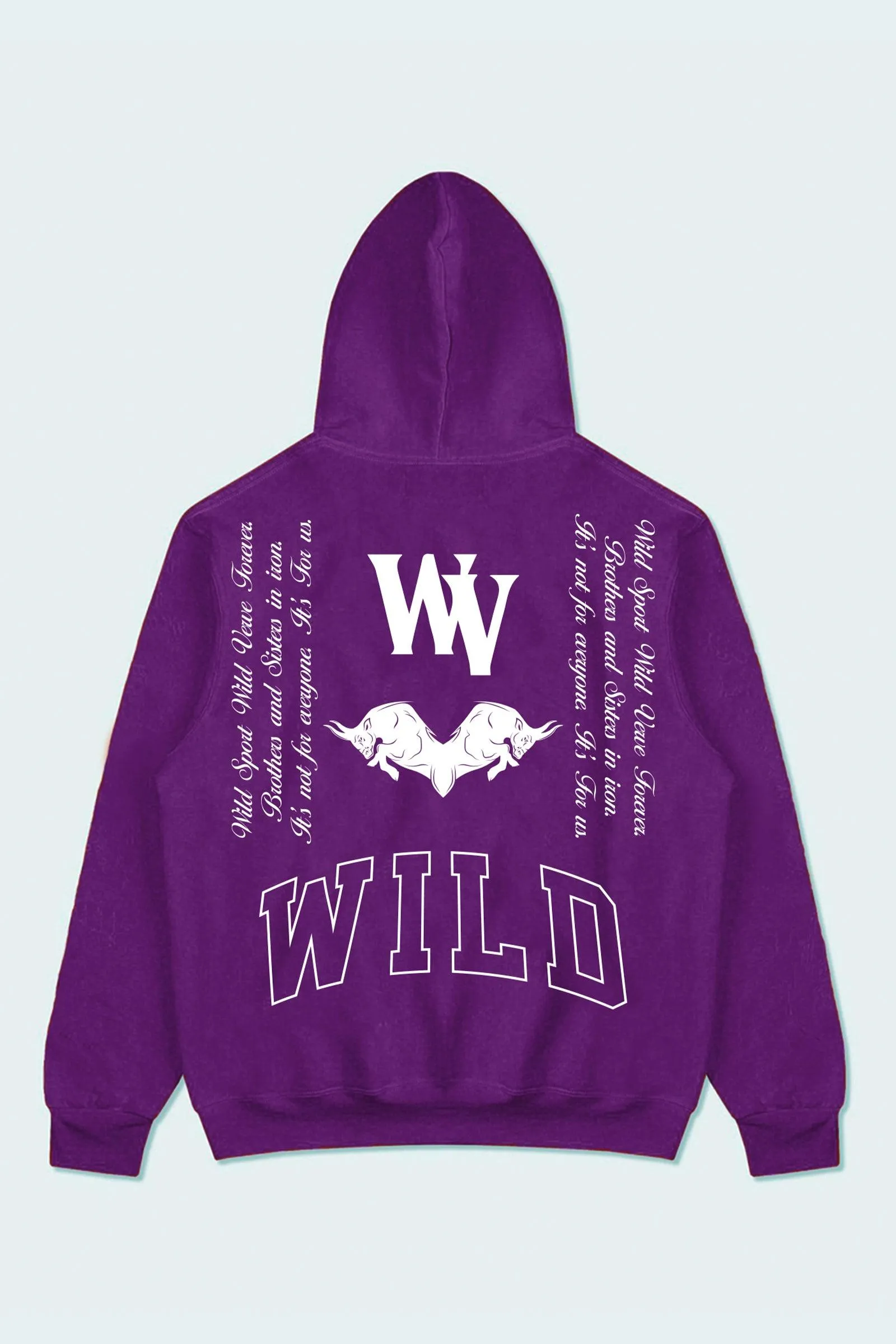 WV STAND UP "PREMIUM VINTAGE" HOODIE (PURPLE)